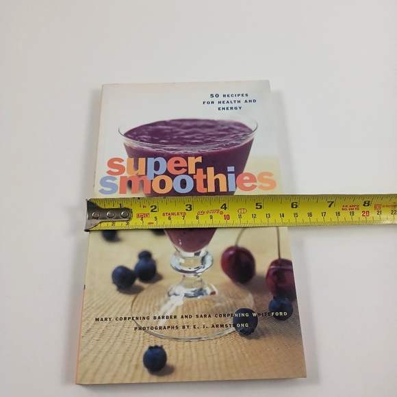 Super Smoothies Recipe Book 50 Recipes -Mary Barber -Sara Whiteford - Picture 14 of 16